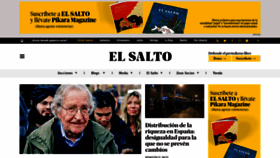 What Elsaltodiario.com website looked like in 2020 (4 years ago)