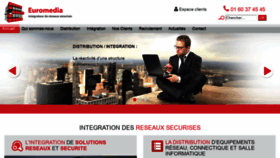 What Euromedia.fr website looked like in 2020 (4 years ago)