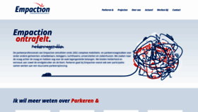What Empaction.nl website looked like in 2020 (4 years ago)
