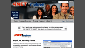 What Enetemployer.com website looked like in 2020 (4 years ago)