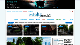What Elektrikliaraclardergisi.com website looked like in 2020 (4 years ago)