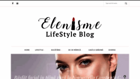 What Elenisme.ro website looked like in 2020 (4 years ago)