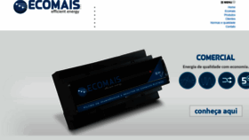 What Ecomais.ind.br website looked like in 2020 (4 years ago)