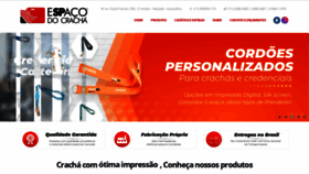 What Espacodocracha.com.br website looked like in 2020 (4 years ago)