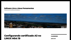What Edmarcos.com.br website looked like in 2020 (4 years ago)