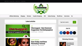 What Etutorialblog.com website looked like in 2020 (4 years ago)