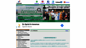 What Empleos-amilesa.com website looked like in 2020 (4 years ago)