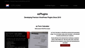 What Ezplugins.de website looked like in 2020 (4 years ago)