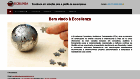 What Eccellenzaconsultoria.com.br website looked like in 2020 (4 years ago)