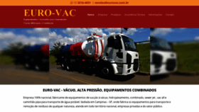What Eurovac.com.br website looked like in 2020 (4 years ago)
