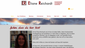 What Eliane-reichardt.com website looked like in 2020 (4 years ago)