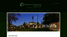 What Evergreenlongview.com website looked like in 2020 (4 years ago)