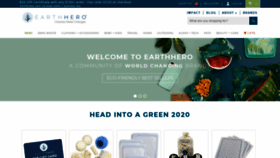 What Earthhero.com website looked like in 2020 (4 years ago)