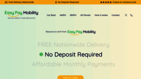 What Easypaymobility.co.uk website looked like in 2020 (4 years ago)