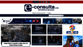 What E-consulta.com website looked like in 2020 (4 years ago)