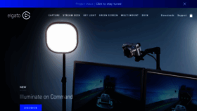 What Elgato.com website looked like in 2020 (5 years ago)