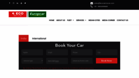 What Ecorentacar.com website looked like in 2020 (4 years ago)