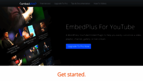 What Embedplus.com website looked like in 2020 (4 years ago)
