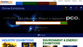 What Expo21xx.com website looked like in 2020 (4 years ago)