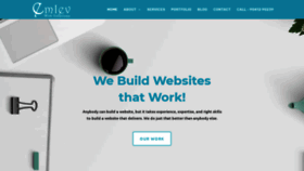 What Emlev.com website looked like in 2020 (4 years ago)