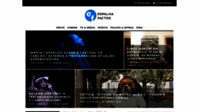 What Espalhafactos.com website looked like in 2020 (4 years ago)