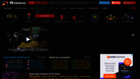 What Es.wowhead.com website looked like in 2020 (4 years ago)