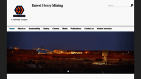 What Ernesthenrymining.com.au website looked like in 2020 (4 years ago)
