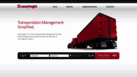 What Easyfreight.com website looked like in 2020 (4 years ago)