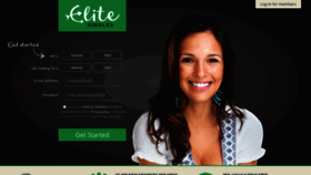 What Elitesingles.ie website looked like in 2020 (4 years ago)