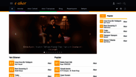 What E-akor.com website looked like in 2020 (5 years ago)