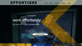 What Effortlessoffice.com website looked like in 2020 (4 years ago)
