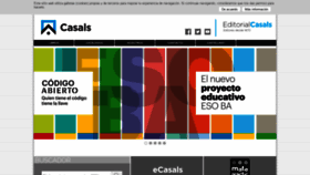 What Editorialcasals.com website looked like in 2020 (4 years ago)