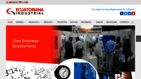 What Ecuatorianaindustrial.com website looked like in 2020 (4 years ago)