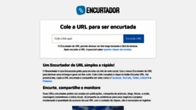 What Encurtador.com.br website looked like in 2020 (4 years ago)