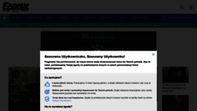 What Expressbydgoski.pl website looked like in 2020 (4 years ago)