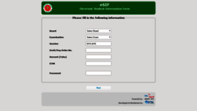 What Esif.teletalk.com.bd website looked like in 2020 (4 years ago)