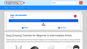 What Easydrawingtips.com website looked like in 2020 (4 years ago)