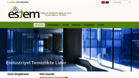 What Estemtemizlik.com website looked like in 2020 (4 years ago)