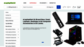 What Elaptopmart.lk website looked like in 2020 (4 years ago)