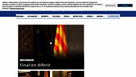 What Elperiodico.cat website looked like in 2020 (4 years ago)
