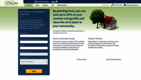 What Energysavingtrees.arborday.org website looked like in 2020 (4 years ago)