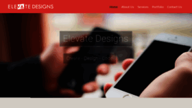 What Elevate-designs.com website looked like in 2020 (4 years ago)