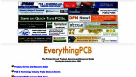 What Everythingpcb.com website looked like in 2020 (4 years ago)