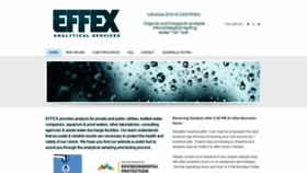 What Effexlab.com website looked like in 2020 (4 years ago)