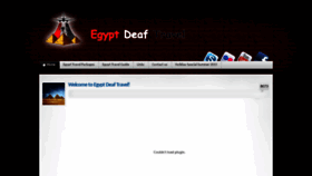 What Egyptdeaftravel.com website looked like in 2020 (4 years ago)