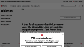 What Eu.lululemon.com website looked like in 2020 (4 years ago)