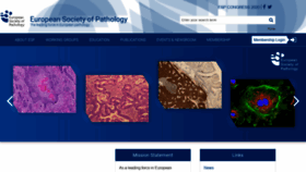 What Esp-pathology.org website looked like in 2020 (4 years ago)
