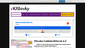 What Ekrizovky.cz website looked like in 2020 (4 years ago)