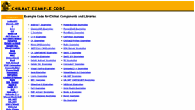 What Example-code.com website looked like in 2020 (4 years ago)