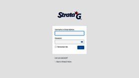 What Extranet.stratag.org website looked like in 2020 (4 years ago)